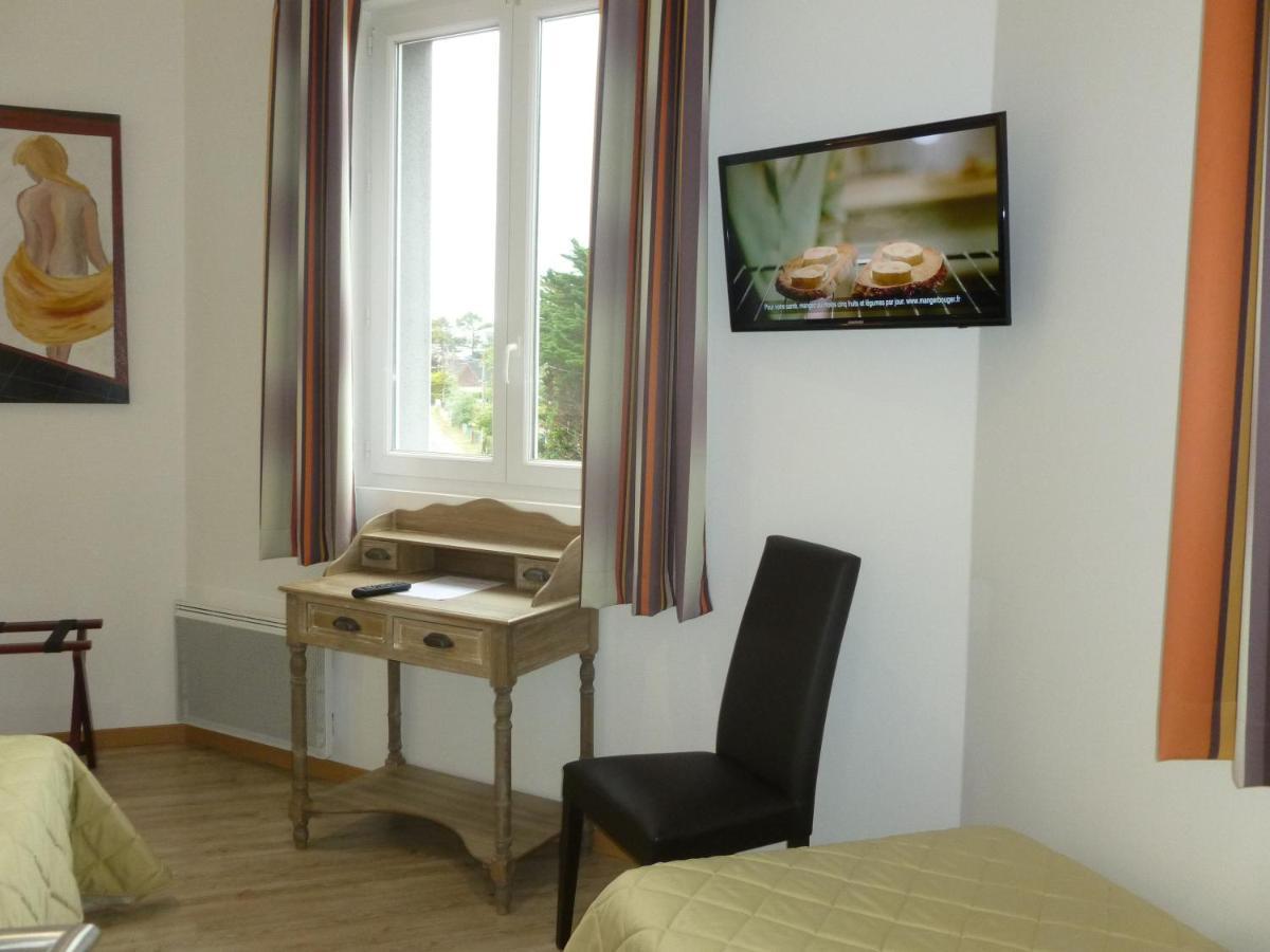 Hotel Jersey Barneville-Carteret Kamer foto